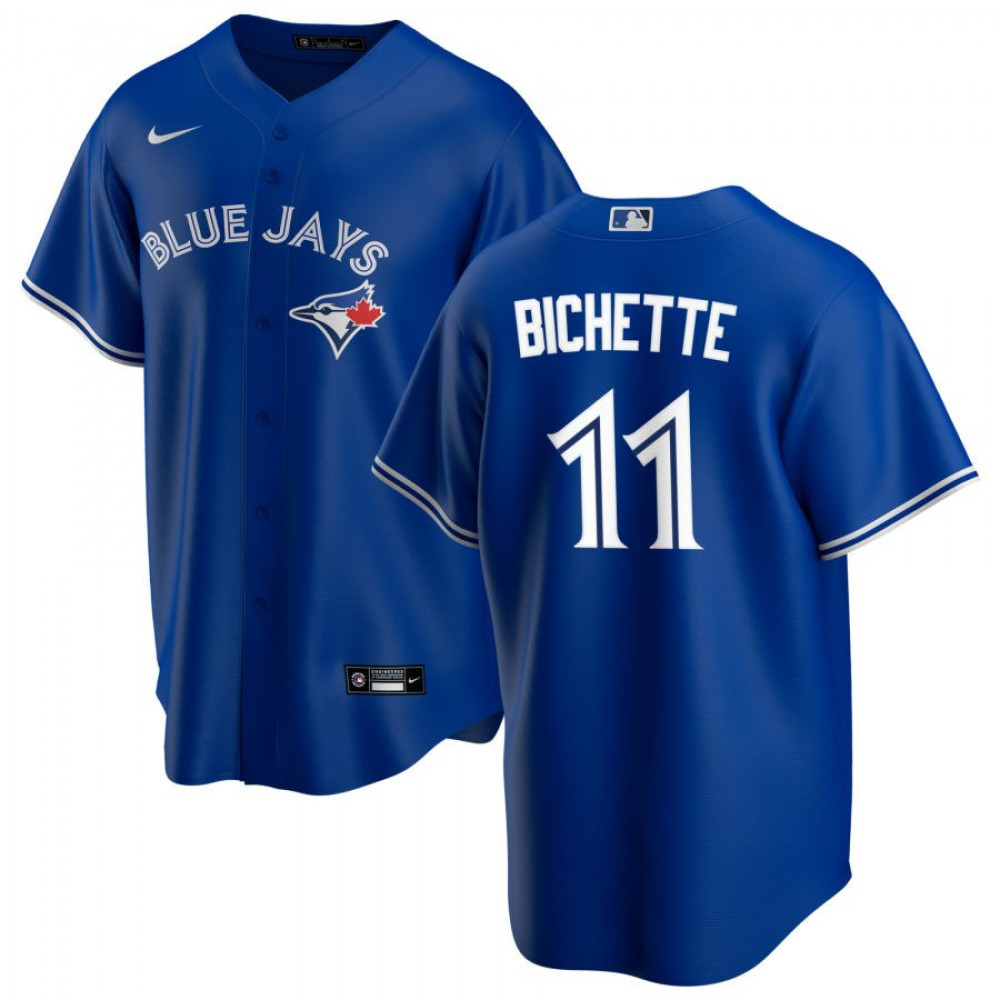 Men's Toronto Blue Jays Bo Bichette #11 Blue Alternate 2020 Jersey-Pro Kit Vault | Brand New 26/27 Sports Jerseys